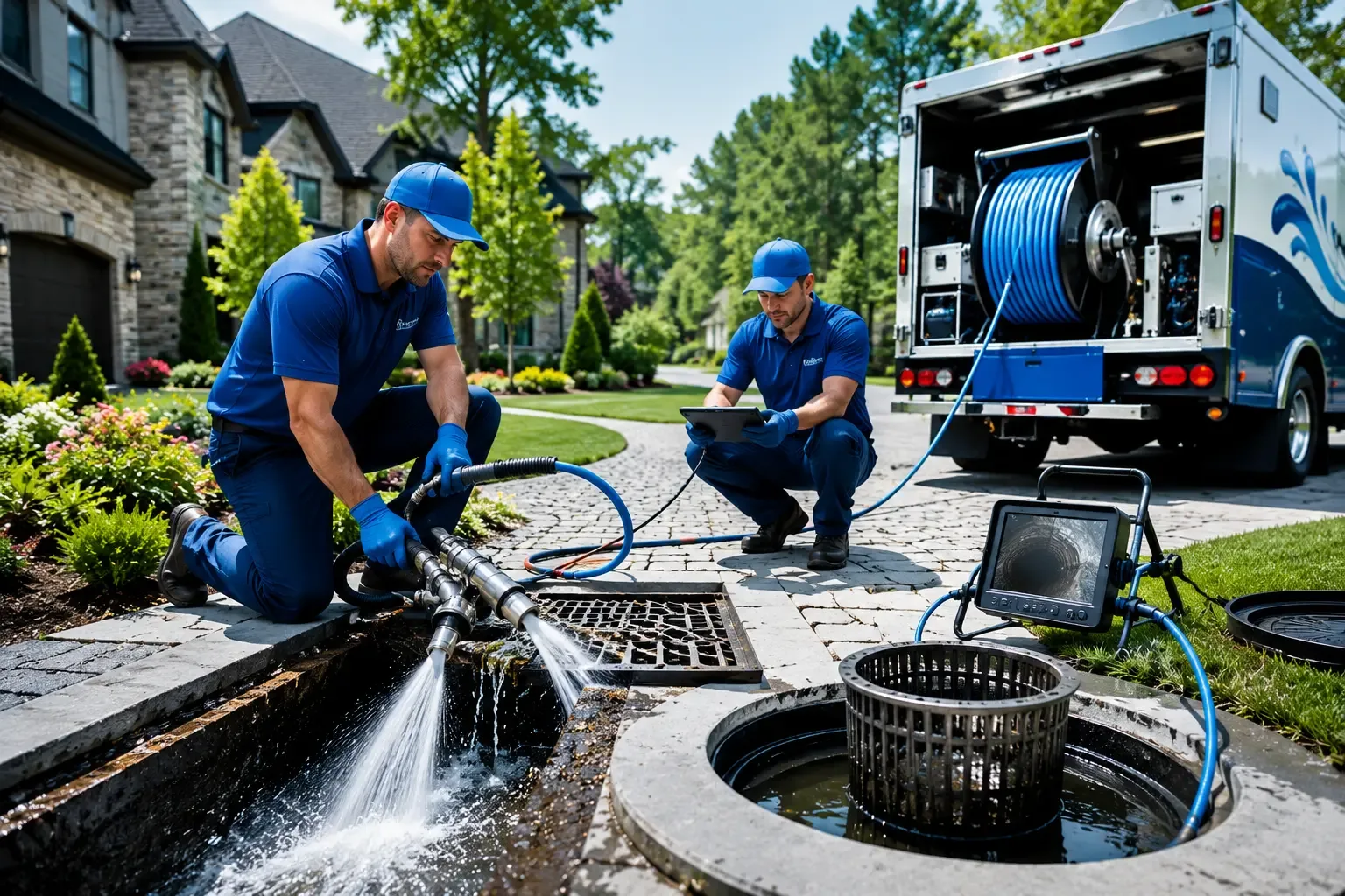 Local outdoor drain cleaning professionals in Dover, NC